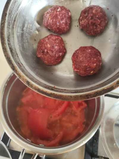 トマトビーフミートボールのレシピ手順：7