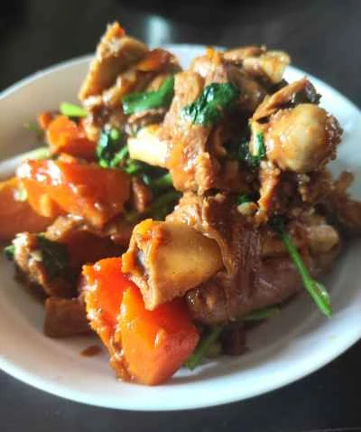 ニンジン入りラムレッグの煮込みの作り方：9