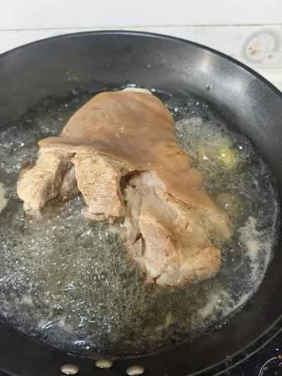 蒸し豚足のレシピ手順：1