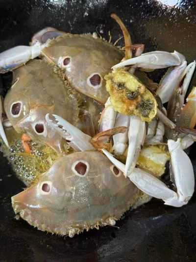 わさびバターカニの作り方：9