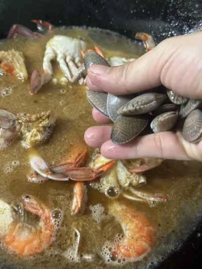 シーフードプラッターの作り方：11