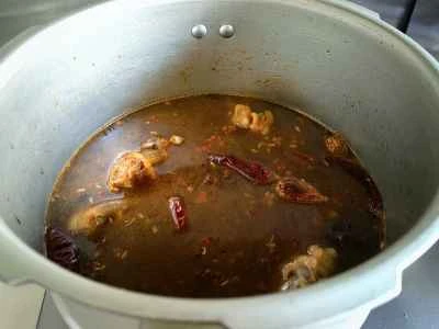 紹興酒で煮込んだ豚足の作り方：8