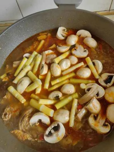 鶏肉とジャガイモの煮込みの作り方：11