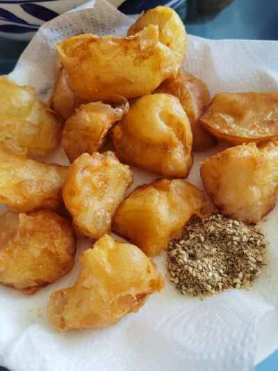 クリスピーポテトとクリスピーヤムの作り方：9