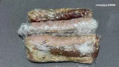 自家製ニンニクとネギの塩豚を使った冬瓜炒めの作り方：4