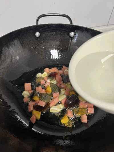 アマランサスのスープを作る手順：7