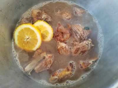 オレンジ風味のスペアリブの作り方：4