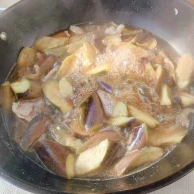 家庭風ナスのレシピ手順：5