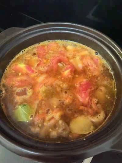 トマト煮込み牛ブリスケットの作り方：9