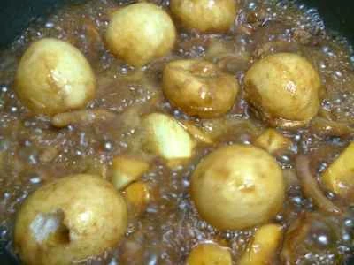 水とタケノコと揚げグルテンを使った鶏足の煮込みの作り方：14