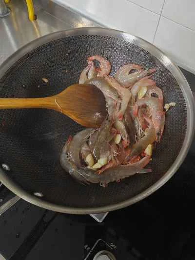 キャベツ、豆腐、エビの煮込みの作り方：10