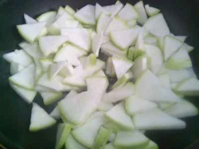 こんにゃくの漬物とひょうたんの煮物の作り方：6