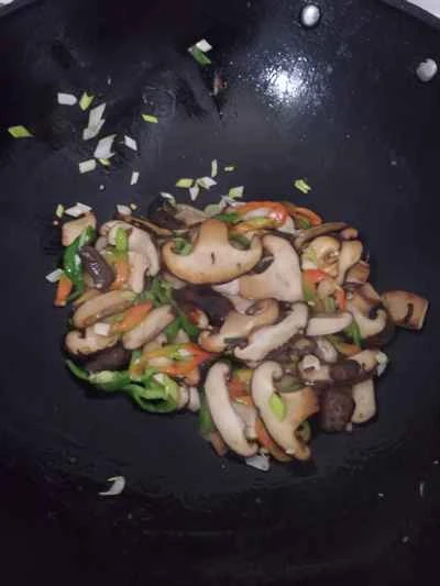 椎茸炒めの作り方：8