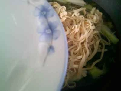 夜咲きの花と厚切り豆腐皮を使ったカラシナの漬物の作り方：5