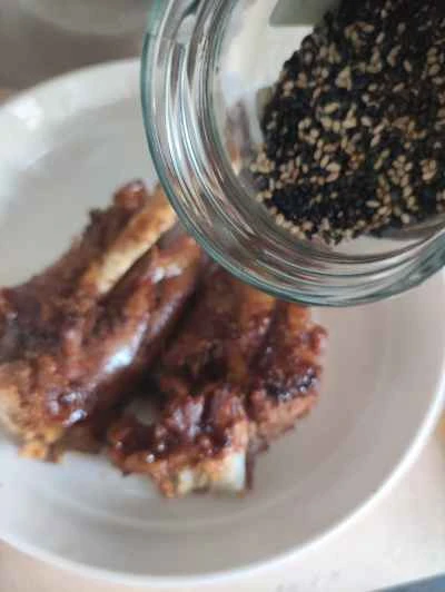 モンゴル風ローストラムシャンクのレシピ手順：7