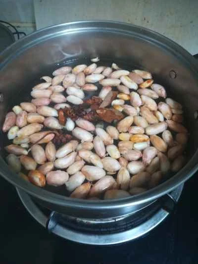 スパイスピーナッツの作り方：4