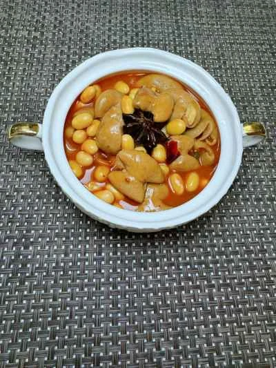 大豆入り豚腸煮込みの作り方：15