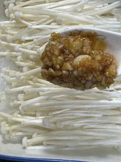 ニンニク春雨とエノキ茸の作り方：9