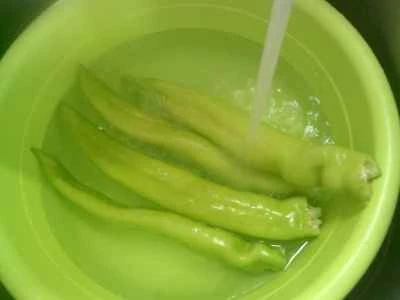 油で煮込んだピーマンの作り方：2