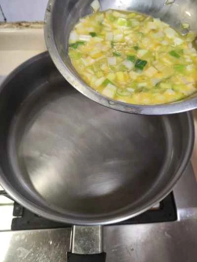 ネギ入り目玉焼きの作り方：6