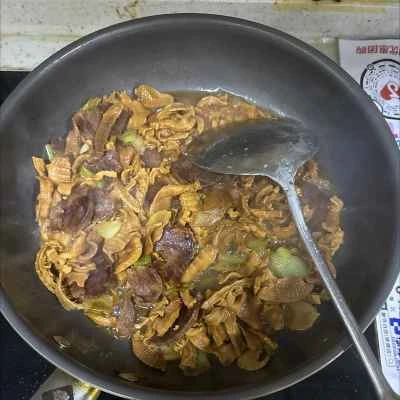 中華ソーセージと干しタケノコの作り方：8