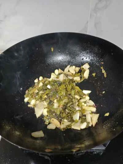 鶏肉とキャベツの酢漬け炒めの作り方：8