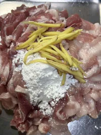 蒸し豚バラ肉の梅干しの作り方：6