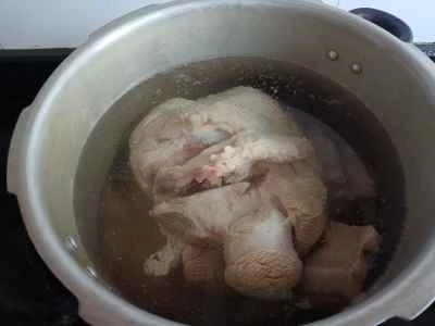 豚足の煮込みレシピの手順：4