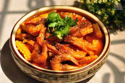 王坡の大きなエビの作り方：11