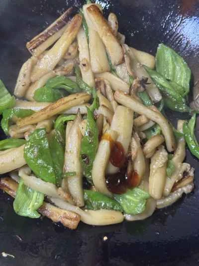 ナスと唐辛子の炒め物の作り方：7