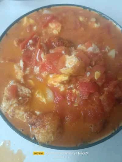 トマトと卵のシチューのレシピ