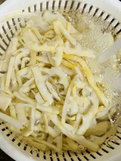 たけのこの炒め物の作り方：1