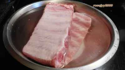 ガーリックリブの作り方：1