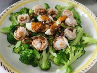 ブロッコリーとエビのサラダの作り方：13