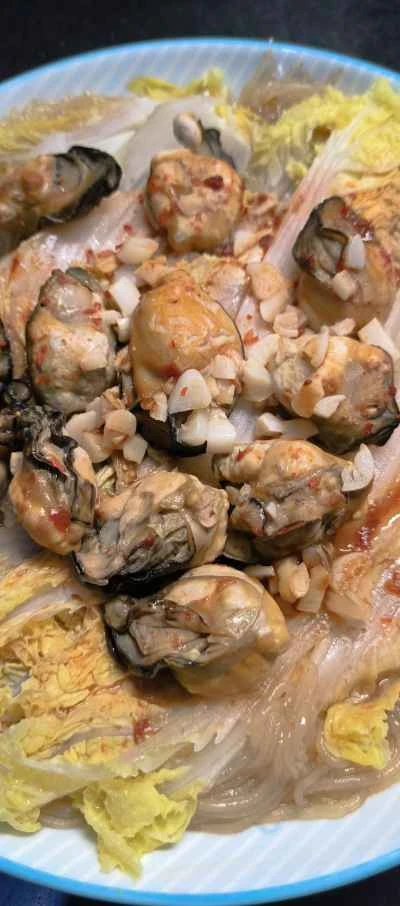 蒸し牡蠣のレシピ手順：6