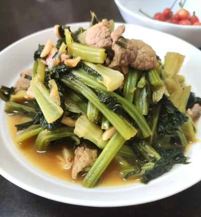 春野菜に漬け込んだ豚肉のスライスの作り方：9