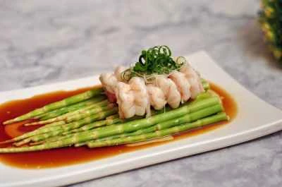 たけのことエビの煮物を作る手順：8