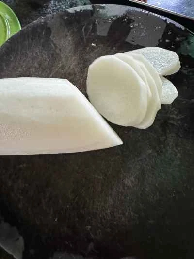 エビ、ひき肉、大根の作り方：4