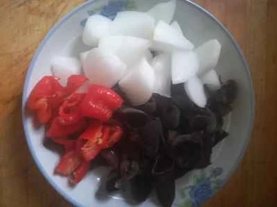 きくらげと玉ねぎの炒め物の作り方：4