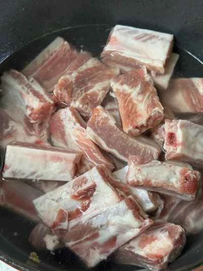 ライチポークリブの作り方：2