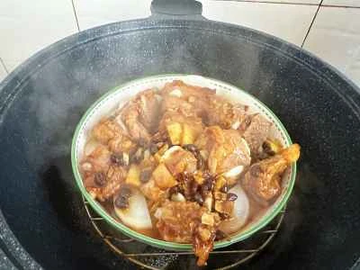 蒸し豚スペアリブのレシピ手順：5