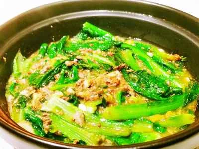 フォアグラとレタスの焼き物のレシピ