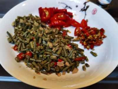 ピリ辛酸っぱい唐辛子炒め鶏砂肝の作り方：5