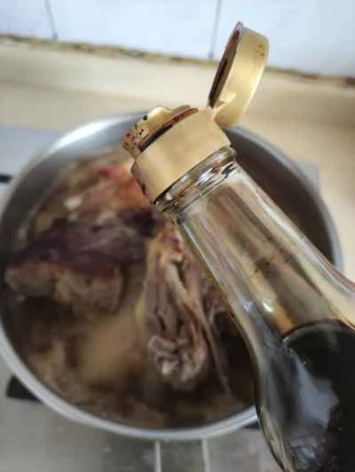 鴨肉の煮込みの作り方：4