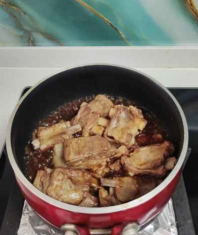 ラムチョップの煮込みレシピ手順：3