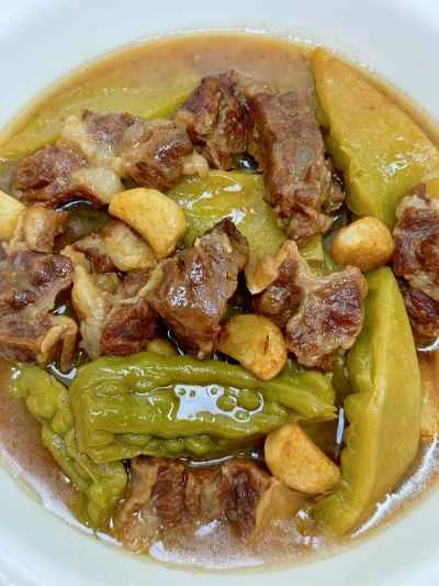 ゴーヤ入り牛ブリスケットの煮込みの作り方：17