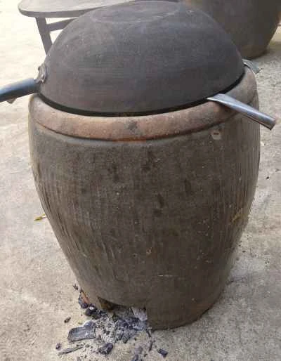 土鍋フルーツウッド炭火焼きチキンの作り方：4