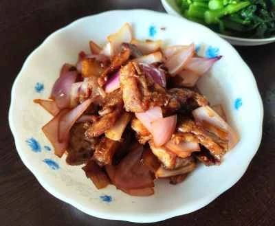 回鍋肉炒めの作り方：6