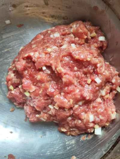 蒸しビーフパティのレシピ手順：6