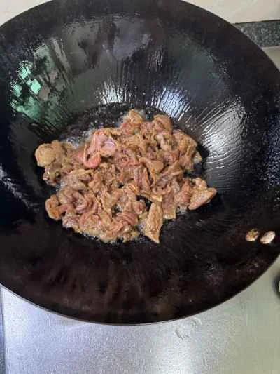 クミンと玉ねぎの牛肉炒めの作り方：4